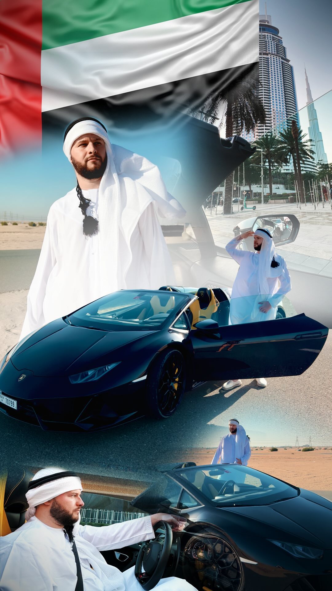 Lamborghini и Евгений Моросников в Дубае